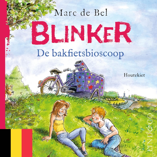 Buchcover für Blinker en de bakfietsbioscoop (Vlaamse versie)