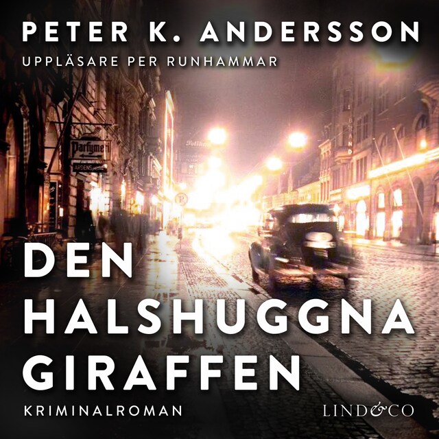 Book cover for Den halshuggna giraffen