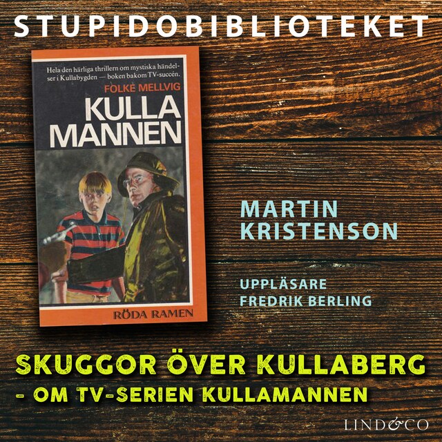 Kirjankansi teokselle Skuggor över Kullaberg: om tv-serien Kullamannen