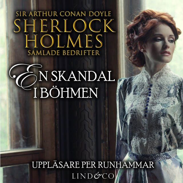 Couverture de livre pour En skandal i Böhmen (Sherlock Holmes samlade bedrifter)