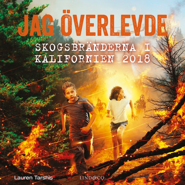 Buchcover für Jag överlevde skogsbränderna i Kalifornien 2018