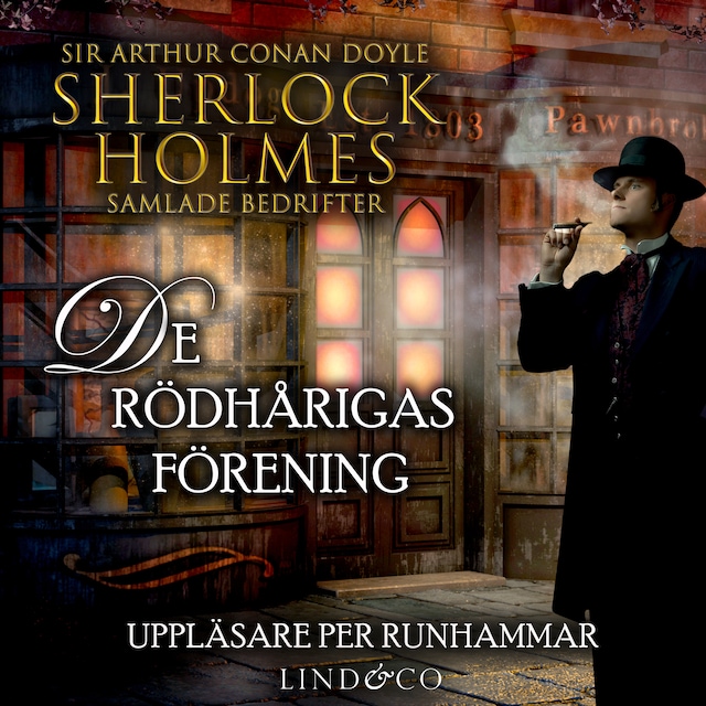 Book cover for De rödhårigas förening (Sherlock Holmes samlade bedrifter)