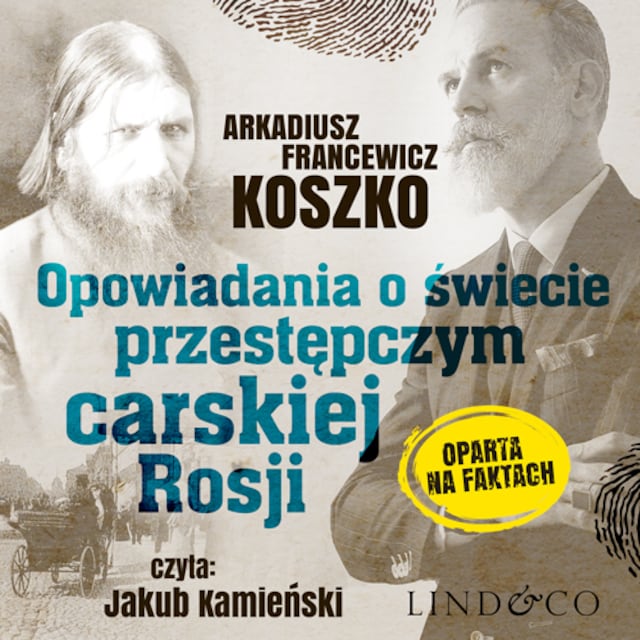 Kirjankansi teokselle Opowiadania o świecie przestępczym carskiej Rosji