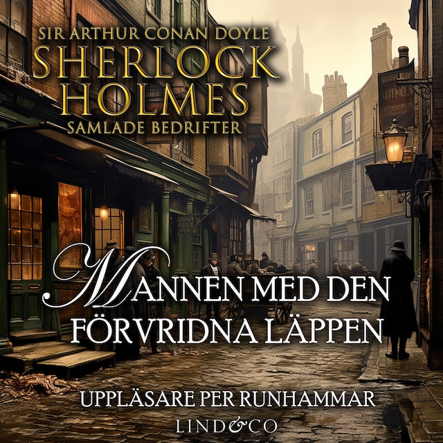 Buchcover für Mannen med den förvridna läppen (Sherlock Holmes samlade bedrifter)