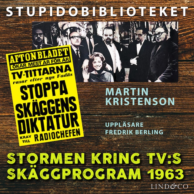 Okładka książki dla Stormen kring TV:s Skäggprogram 1963