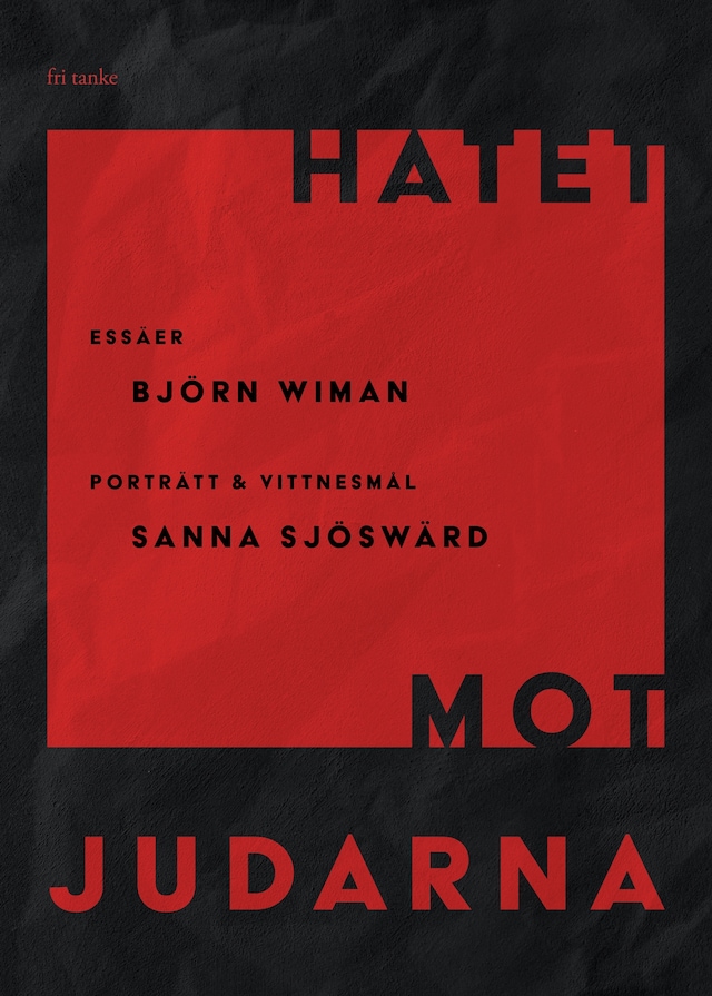 Book cover for Hatet mot judarna