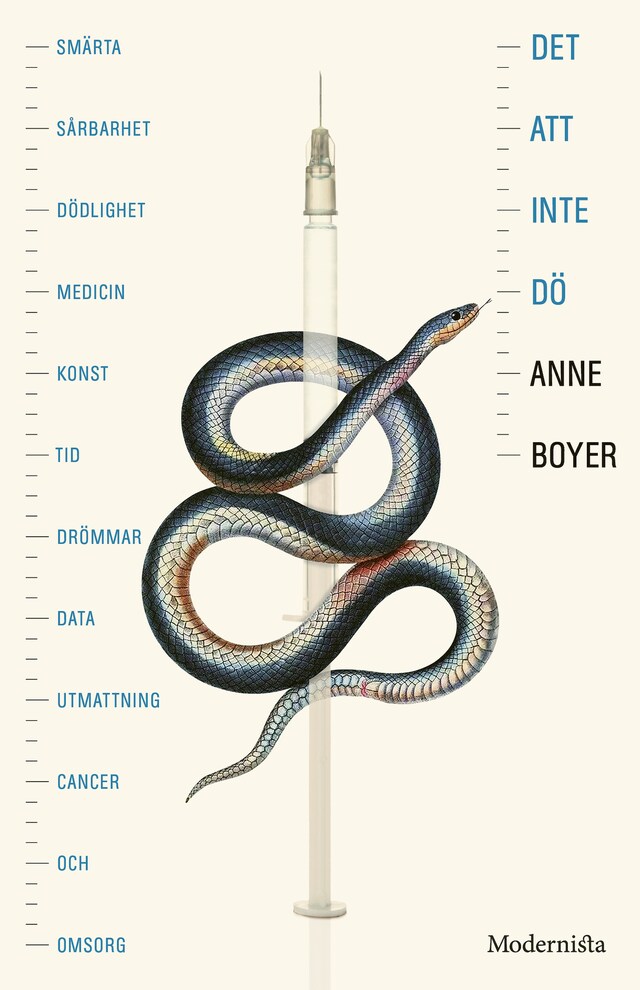 Kirjankansi teokselle Det att inte dö