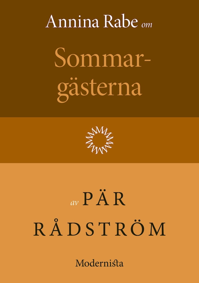 Book cover for Om Sommargästerna av Pär Rådström