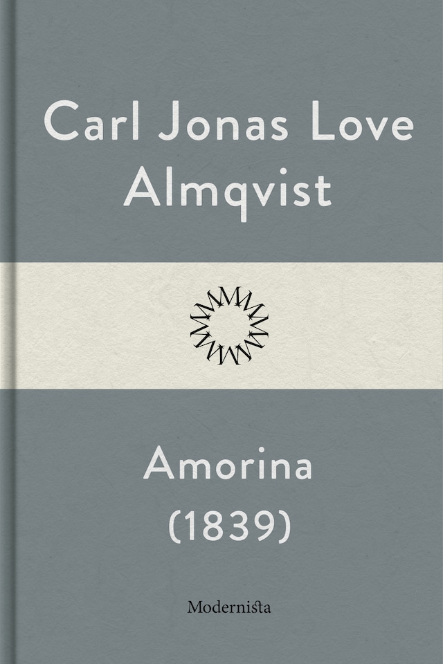 Boekomslag van Amorina eller Historien om de fyra