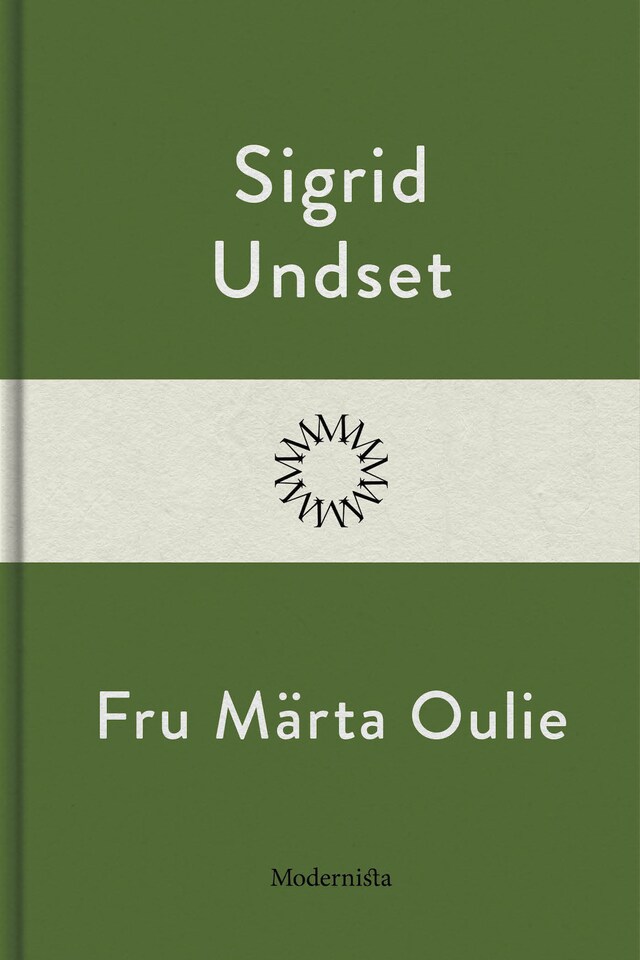 Book cover for Fru Märta Oulie