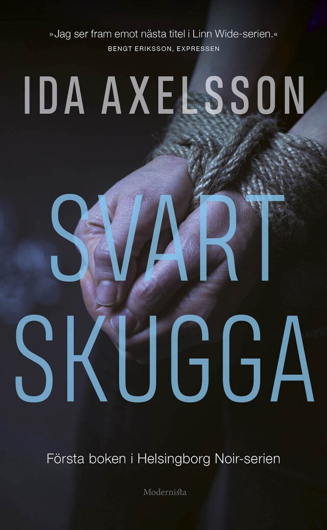 Book cover for Svart skugga