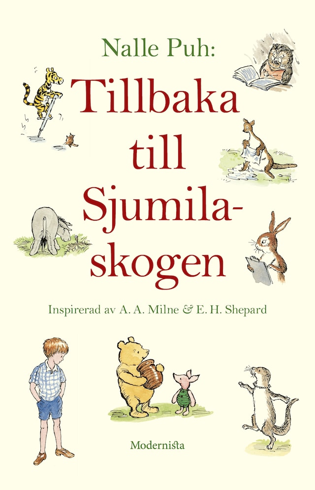 Book cover for Nalle Puh: Tillbaka till Sjumilaskogen