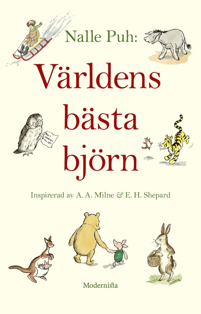 Book cover for Nalle Puh: Världens bästa björn