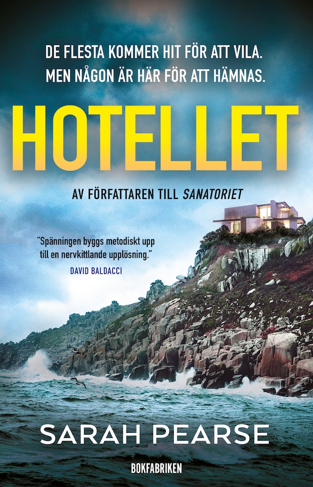 Kirjankansi teokselle Hotellet