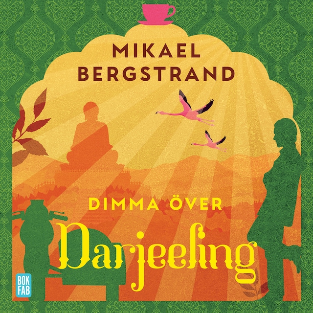 Portada de libro para Dimma över Darjeeling