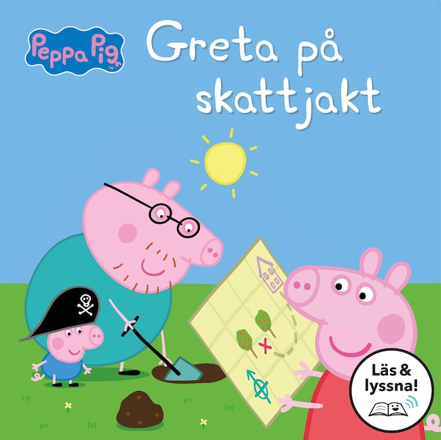 Bokomslag för Greta på skattjakt (Läs & lyssna)