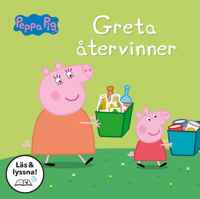 Bokomslag för Greta återvinner (Läs & lyssna)