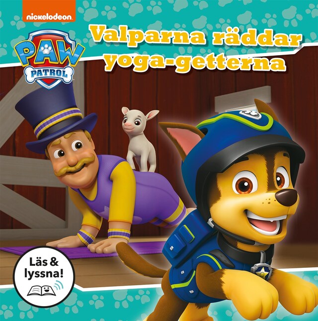 Boekomslag van Paw Patrol : Valparna räddar yoga-getterna (Läs & lyssna)