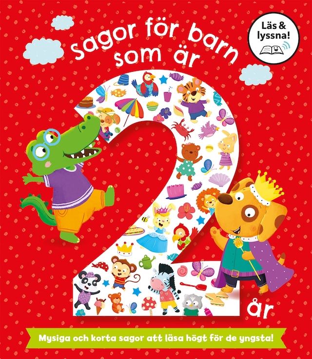 Boekomslag van Sagor för barn som är 2 år (Läs & lyssna)