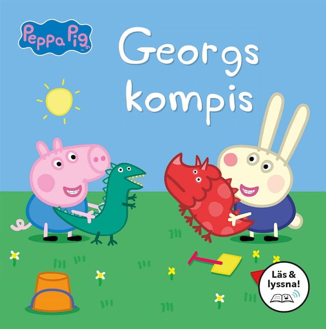 Couverture de livre pour Greta Gris - Georgs kompis (Läs & lyssna)