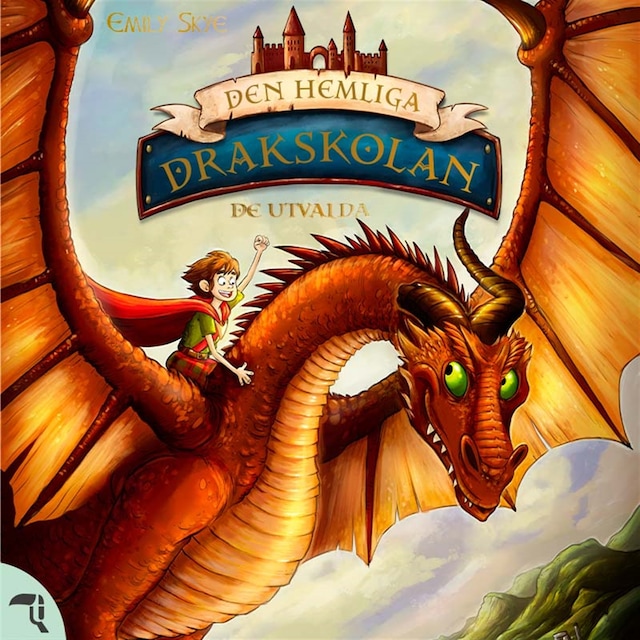 Book cover for Den hemliga drakskolan: De utvalda (1)