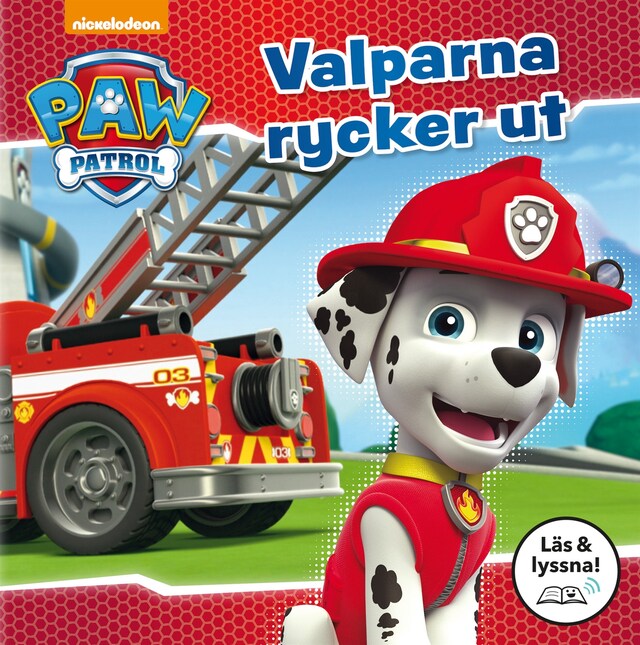 Okładka książki dla Paw Patrol: Valparna rycker ut (Läs & lyssna)