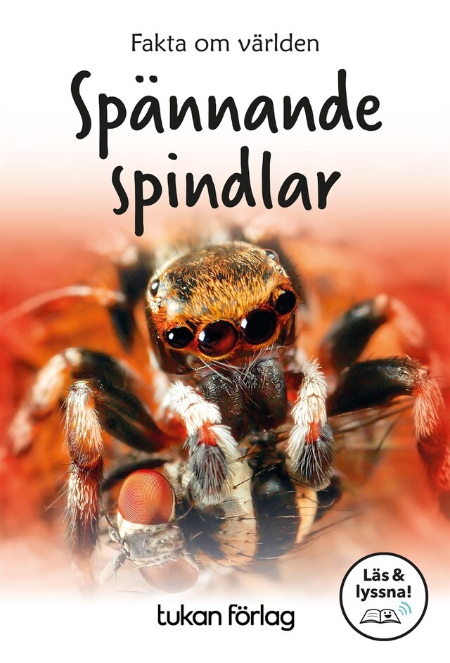 Portada de libro para Spännande spindlar (Läs & lyssna)