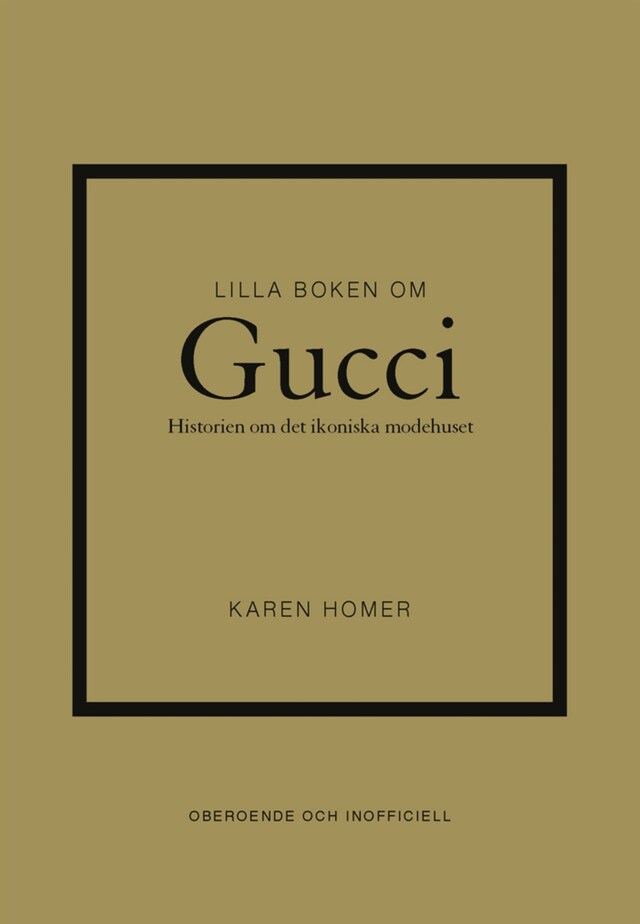 Buchcover für Lilla boken om Gucci : historien om det ikoniska modehuset