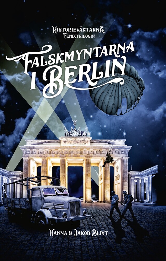 Boekomslag van Falskmyntarna i Berlin
