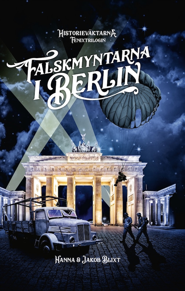 Buchcover für Falskmyntarna i Berlin