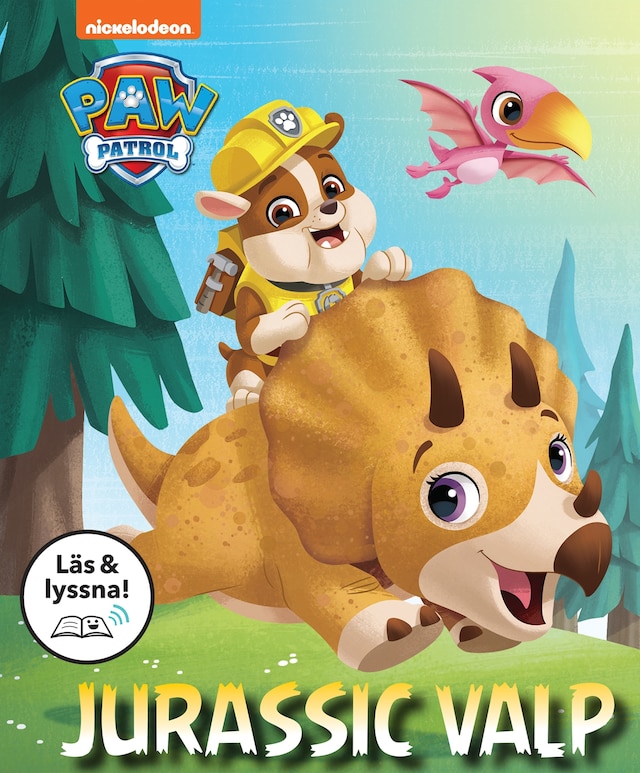 Okładka książki dla Paw Patrol - Jurassic valp (Läs & lyssna)