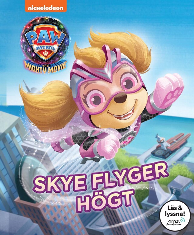 Kirjankansi teokselle Skye flyger högt (Läs & lyssna)