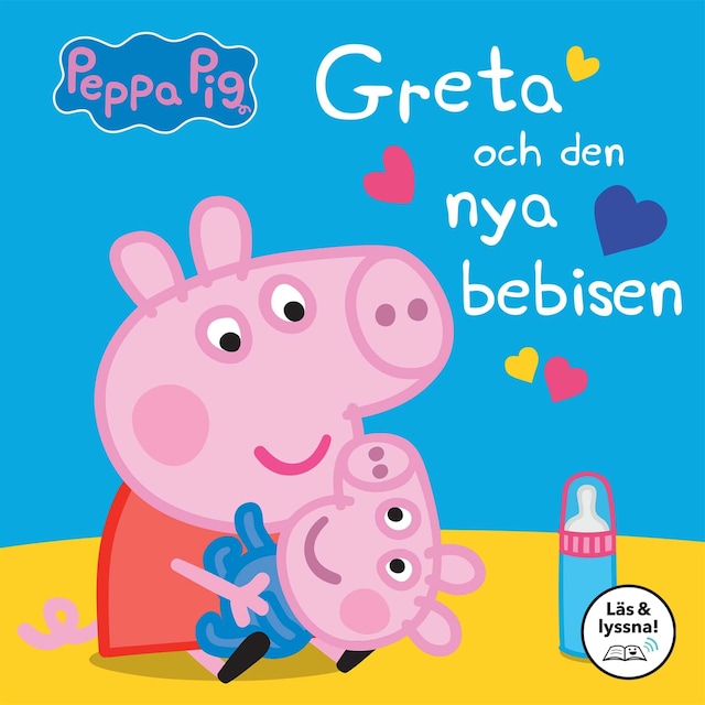 Bogomslag for Greta och den nya bebisen (Läs & Lyssna)