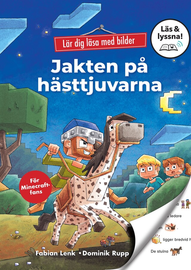 Kirjankansi teokselle Jakten på hästtjuvarna (Läs & Lyssna)