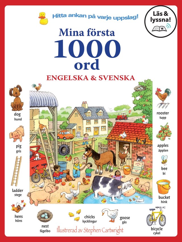 Buchcover für Mina första 1000 ord : engelska & svenska (Läs & lyssna)