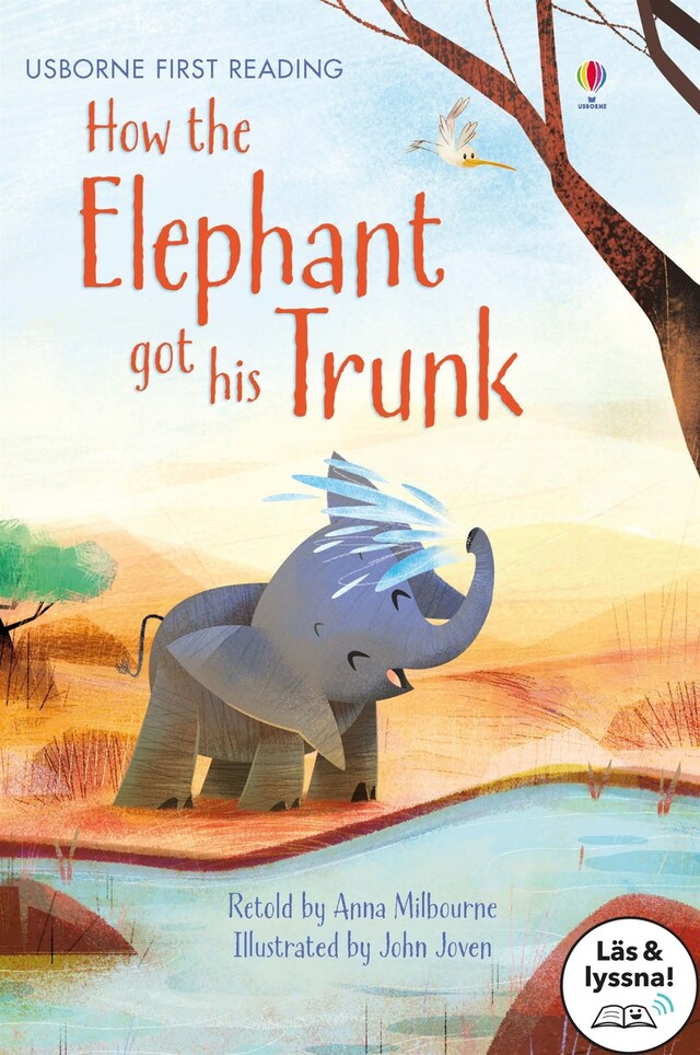 Kirjankansi teokselle How the Elephant got his Trunk (Läs & lyssna)