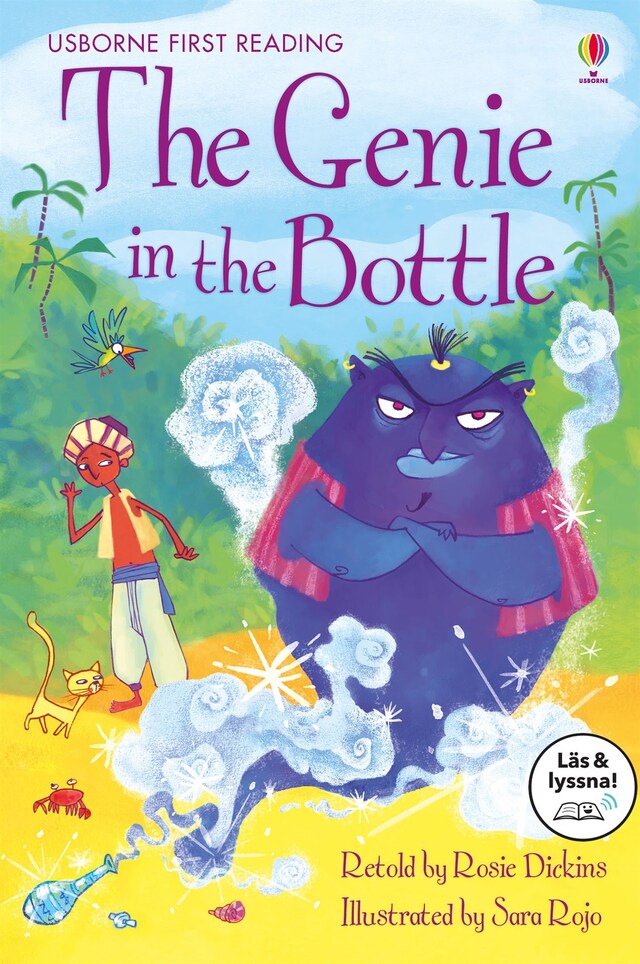 Book cover for The Genie in the Bottle (Läs & lyssna)