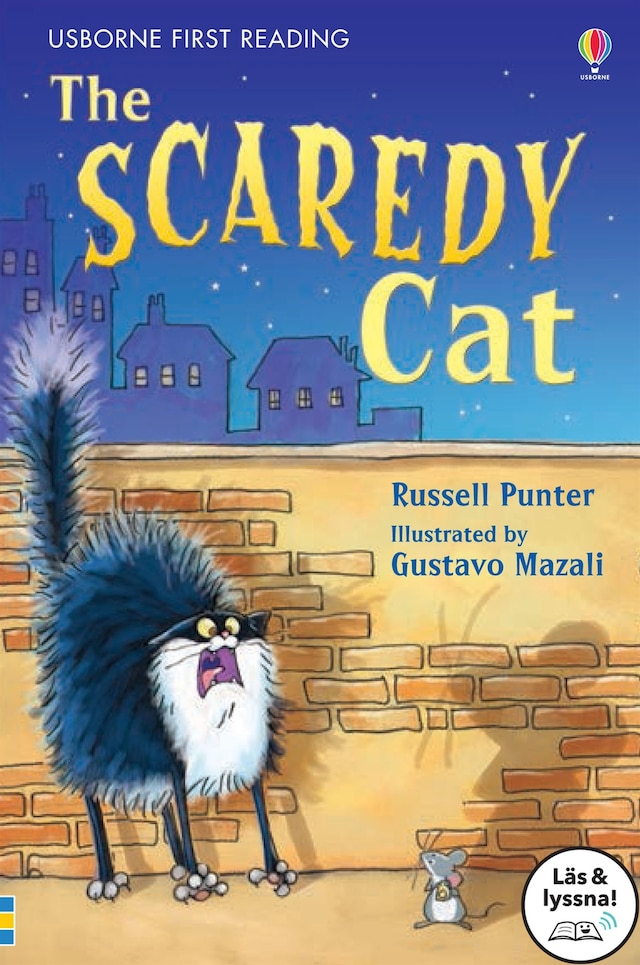 Book cover for The Scaredy Cat (Läs & lyssna)