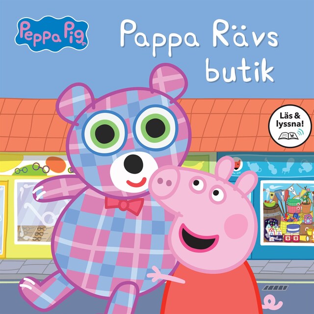 Book cover for Pappa Rävs butik (Läs & lyssna)