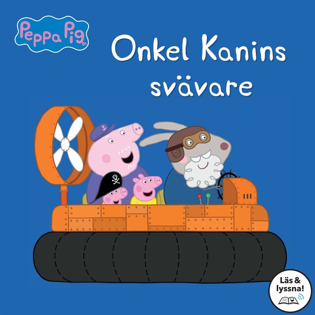 Book cover for Onkel Kanins svävare (Läs & lyssna)