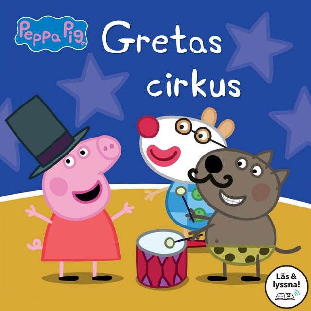 Book cover for Gretas cirkus (Läs & lyssna)