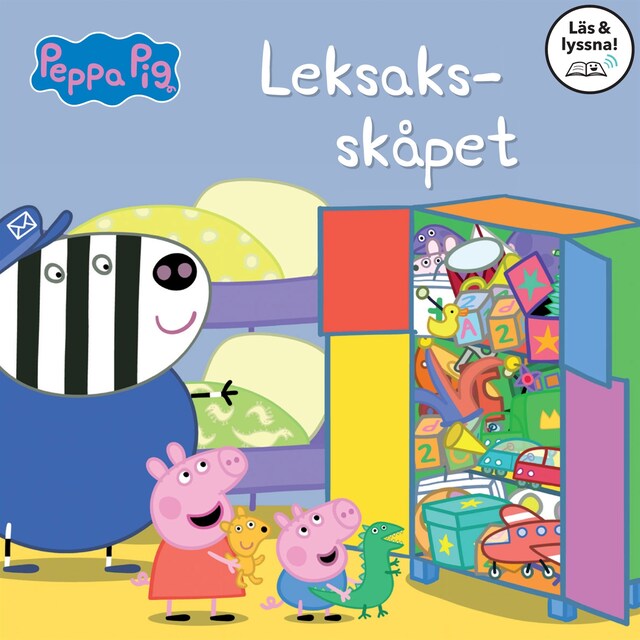 Book cover for Leksaksskåpet (Läs & lyssna)