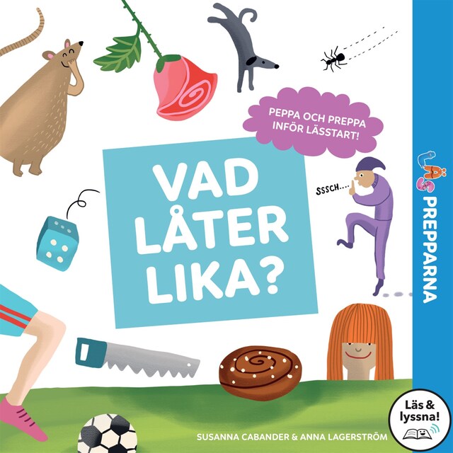 Kirjankansi teokselle Vad låter lika? (Läs & lyssna)