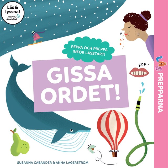 Book cover for Gissa ordet! (Läs & lyssna)