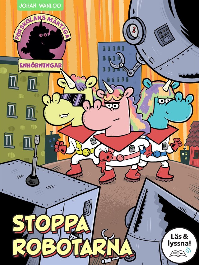 Book cover for Stoppa robotarna (Läs & lyssna)