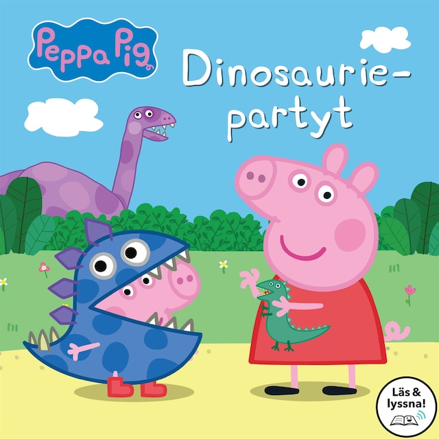 Book cover for Dinosauriepartyt (Läs & lyssna)