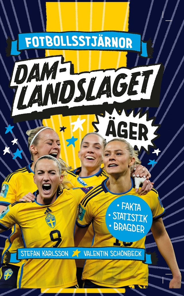 Book cover for Damlandslaget äger