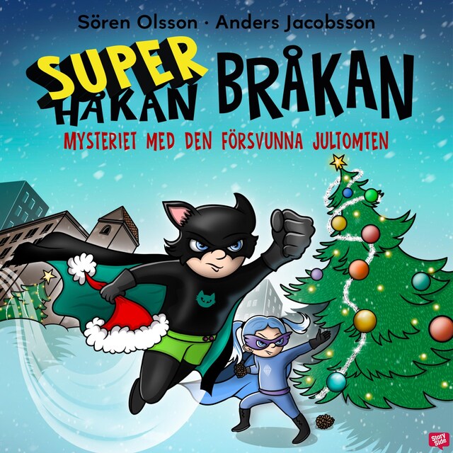 Buchcover für Super-Bråkan. Mysteriet med den försvunna jultomten