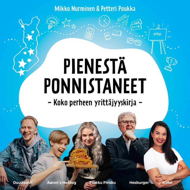 Copertina del libro per Pienestä ponnistaneet