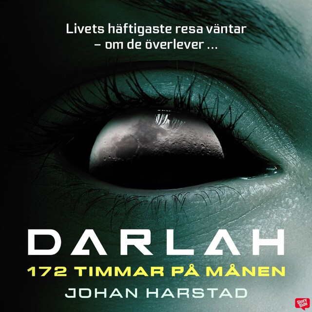 Kirjankansi teokselle Darlah – 172 timmar på månen